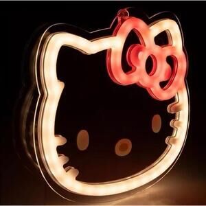 Hello Kitty LED Neon Sign (Brand New)